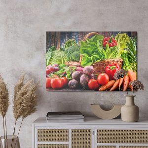 Peinture sur toile Riche Panier De Légumes – Image 3