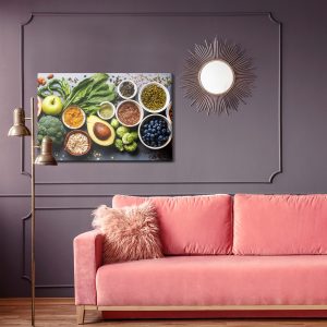 Peinture sur toile Légumes Aux Fruits Et Épices – Image 4