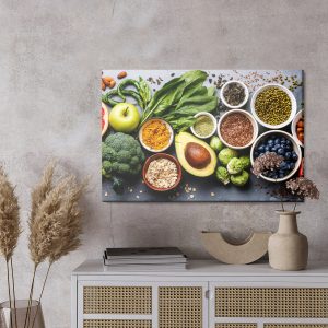 Peinture sur toile Légumes Aux Fruits Et Épices – Image 3