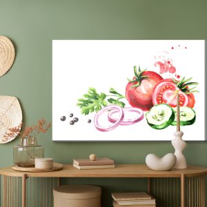 Peinture sur toile Tomates Aux Fines Herbes – Image 5