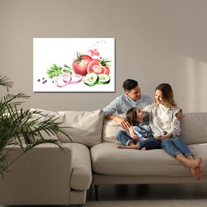 Peinture sur toile Tomates Aux Fines Herbes – Image 7