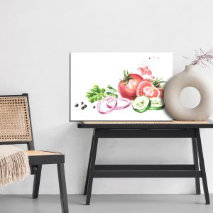 Peinture sur toile Tomates Aux Fines Herbes – Image 6