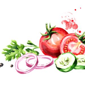 Peinture sur toile Tomates Aux Fines Herbes – Image 1
