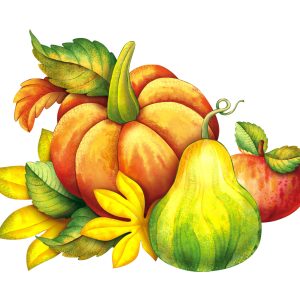 Peinture sur toile Légumes D'automne – Image 1