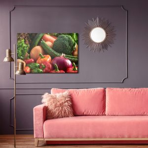 Peinture sur toile Légumes Se Bouchent – Image 4