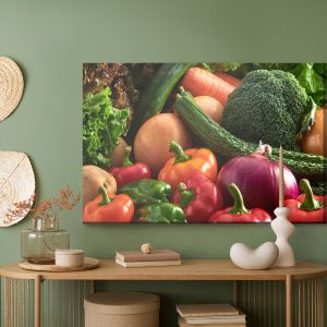 Peinture sur toile Légumes Se Bouchent – Image 5