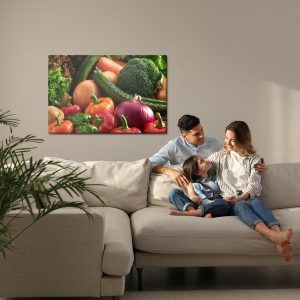 Peinture sur toile Légumes Se Bouchent – Image 7