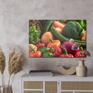 Peinture sur toile Légumes Se Bouchent – Image 3