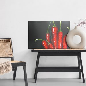Peinture sur toile Piments Comme Peints – Image 6