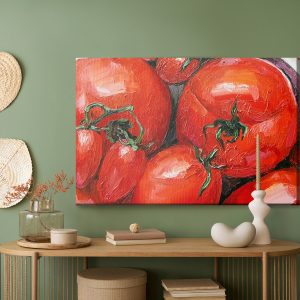 Peinture sur toile Tomates Peintes Bouchent – Image 5