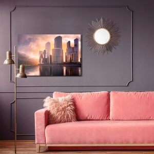Peinture sur toile Beaux Bâtiments Modernes – Image 4