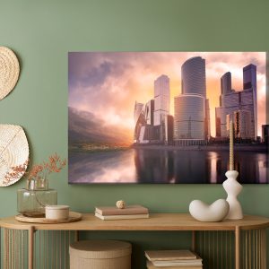 Peinture sur toile Beaux Bâtiments Modernes – Image 5