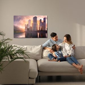 Peinture sur toile Beaux Bâtiments Modernes – Image 7