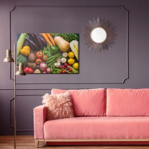 Peinture sur toile Table De Légumes – Image 4