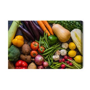 Peinture sur toile Table De Légumes – Image 2
