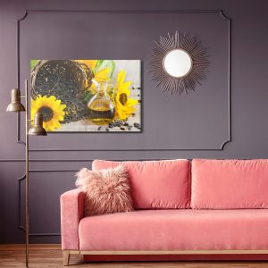 Peinture sur toile Graines Et Huile De Tournesol – Image 4