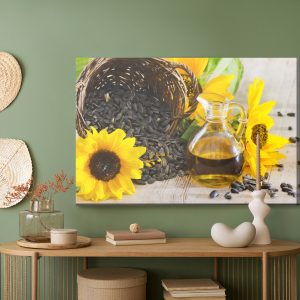 Peinture sur toile Graines Et Huile De Tournesol – Image 5