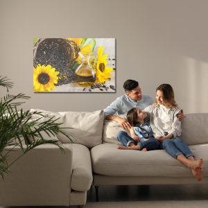 Peinture sur toile Graines Et Huile De Tournesol – Image 7