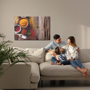 Peinture sur toile Épices Piquantes Sur Planches – Image 7