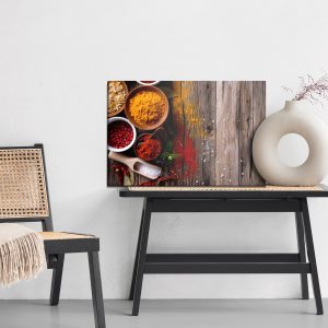 Peinture sur toile Épices Piquantes Sur Planches – Image 6