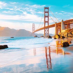 Peinture sur toile Le Pont Du Golden Gate – Image 1