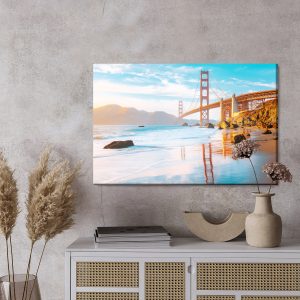 Peinture sur toile Le Pont Du Golden Gate – Image 3