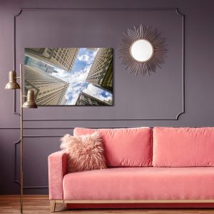 Peinture sur toile Gratte-Ciel De Chicago – Image 4