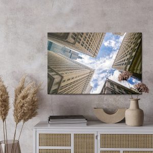 Peinture sur toile Gratte-Ciel De Chicago – Image 3