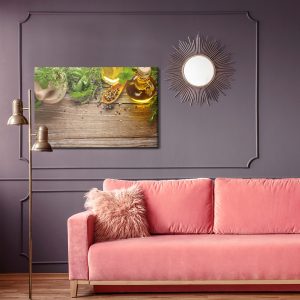 Peinture sur toile Herbes De Provence À L'huile – Image 4