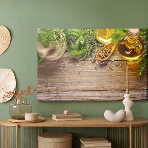Peinture sur toile Herbes De Provence À L'huile – Image 5