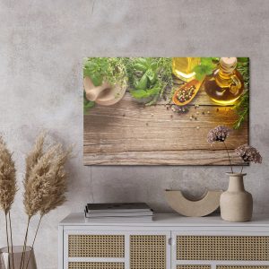 Peinture sur toile Herbes De Provence À L'huile – Image 3