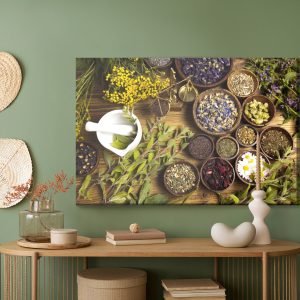 Peinture sur toile Tableau Des Épices Et Des Herbes – Image 5