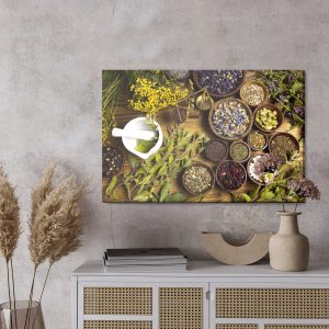 Peinture sur toile Tableau Des Épices Et Des Herbes – Image 3