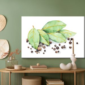 Peinture sur toile Feuilles De Laurier Aux Épices – Image 5