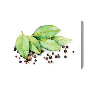 Peinture sur toile Feuilles De Laurier Aux Épices – Image 2