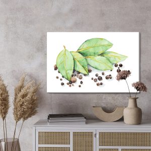 Peinture sur toile Feuilles De Laurier Aux Épices – Image 3