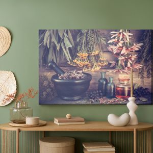 Peinture sur toile Coin Herbes Et Épices – Image 5