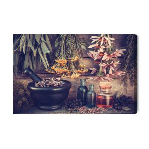 Peinture sur toile Coin Herbes Et Épices – Image 2