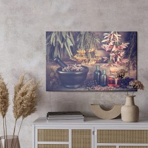 Peinture sur toile Coin Herbes Et Épices – Image 3