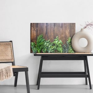 Peinture sur toile Herbes Fraîches Sur Bois – Image 6
