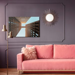 Peinture sur toile Immense Bâtiment, Vue D'en Bas – Image 4