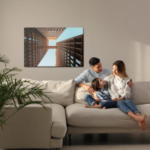 Peinture sur toile Immense Bâtiment, Vue D'en Bas – Image 7