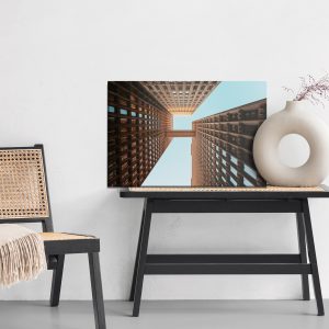 Peinture sur toile Immense Bâtiment, Vue D'en Bas – Image 6