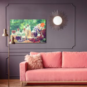 Peinture sur toile Bouteilles D'épices – Image 4