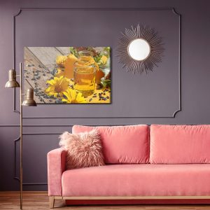 Peinture sur toile Huile De Tournesol Aux Fleurs – Image 4