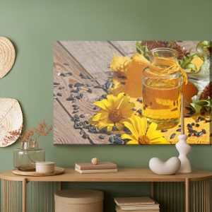 Peinture sur toile Huile De Tournesol Aux Fleurs – Image 5