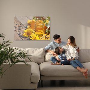 Peinture sur toile Huile De Tournesol Aux Fleurs – Image 7