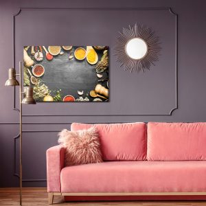 Peinture sur toile Table Aux Herbes Et Épices – Image 4