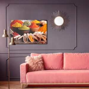 Peinture sur toile Épices Orientales Colorées – Image 4