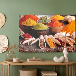Peinture sur toile Épices Orientales Colorées – Image 5